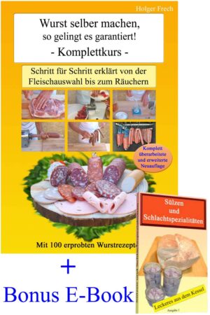 Wurst selber machen, das E-Book.