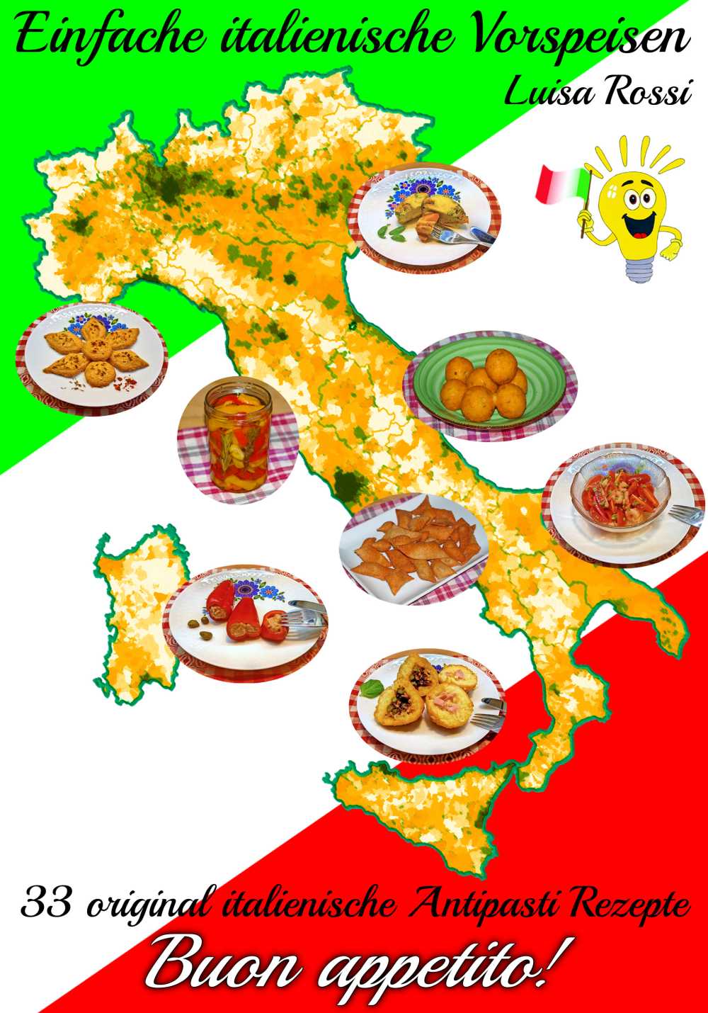 Einfache italienische Vorspeisen.