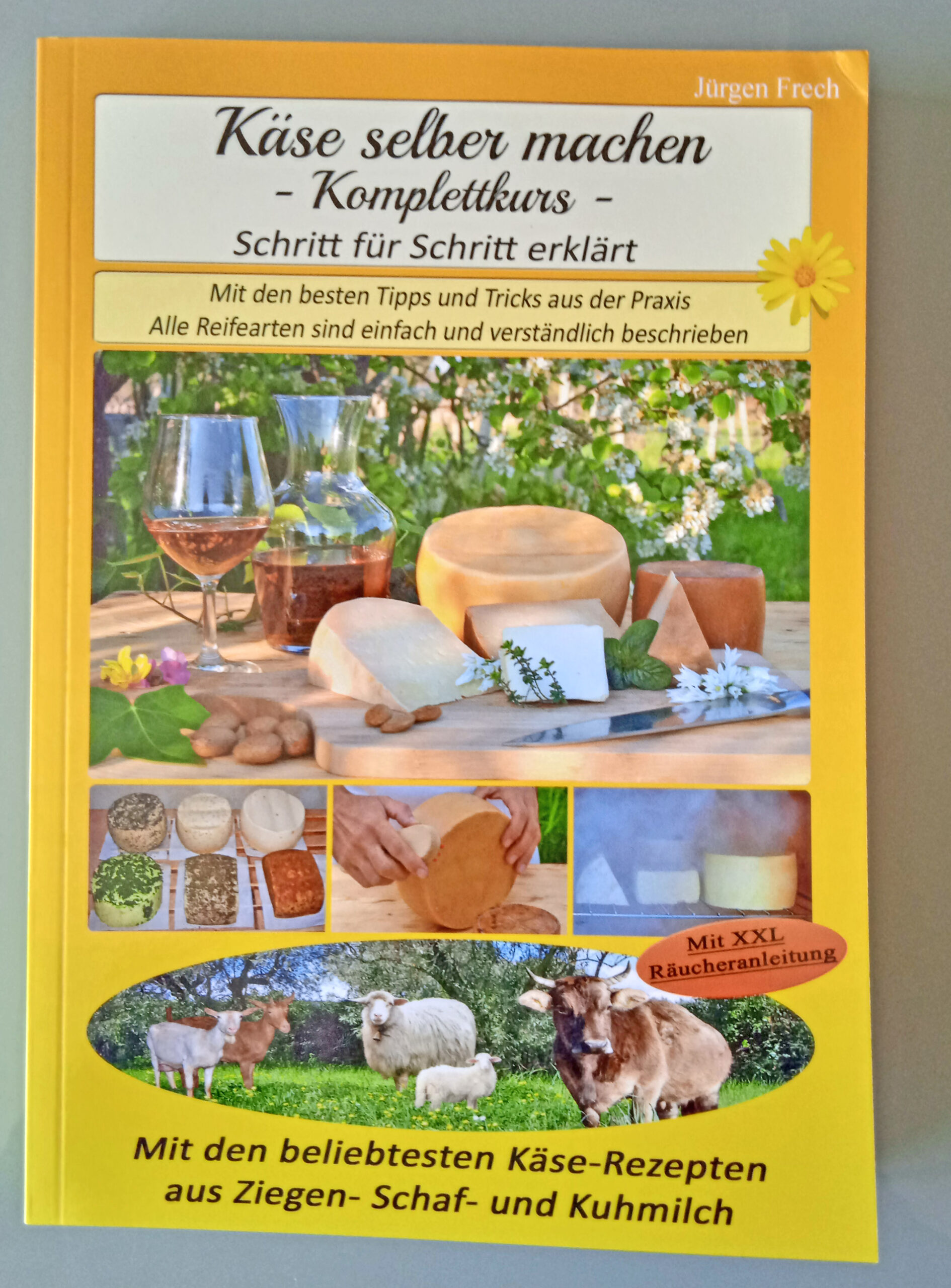 Buch Käse machen mit Mangel