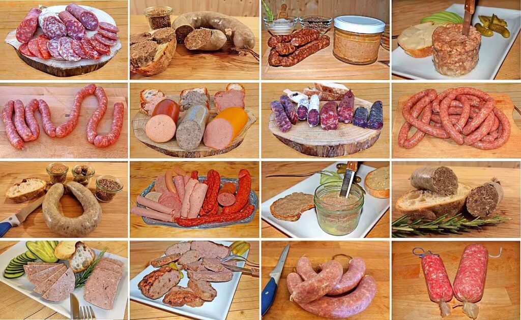 Hausgemachte Wurst aller Art aus dem Buch Wurst selber machen.